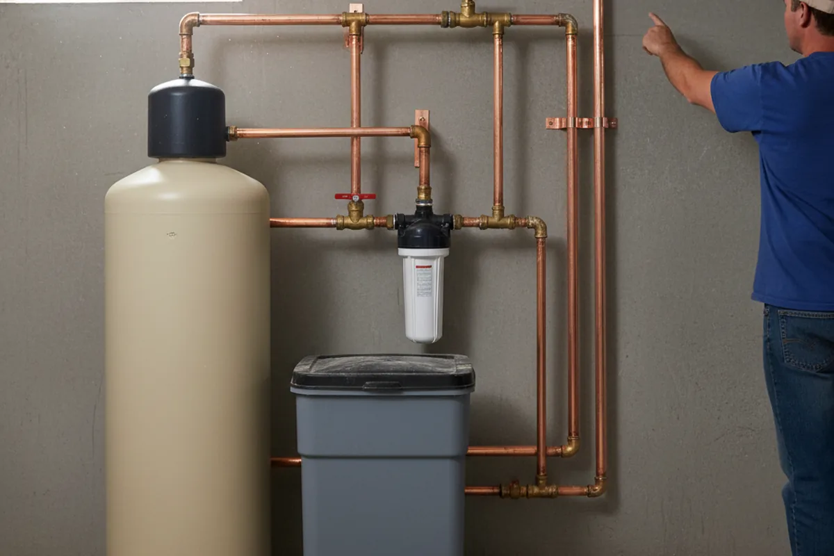 Whole-house water treatment system installed in Pinellas Park